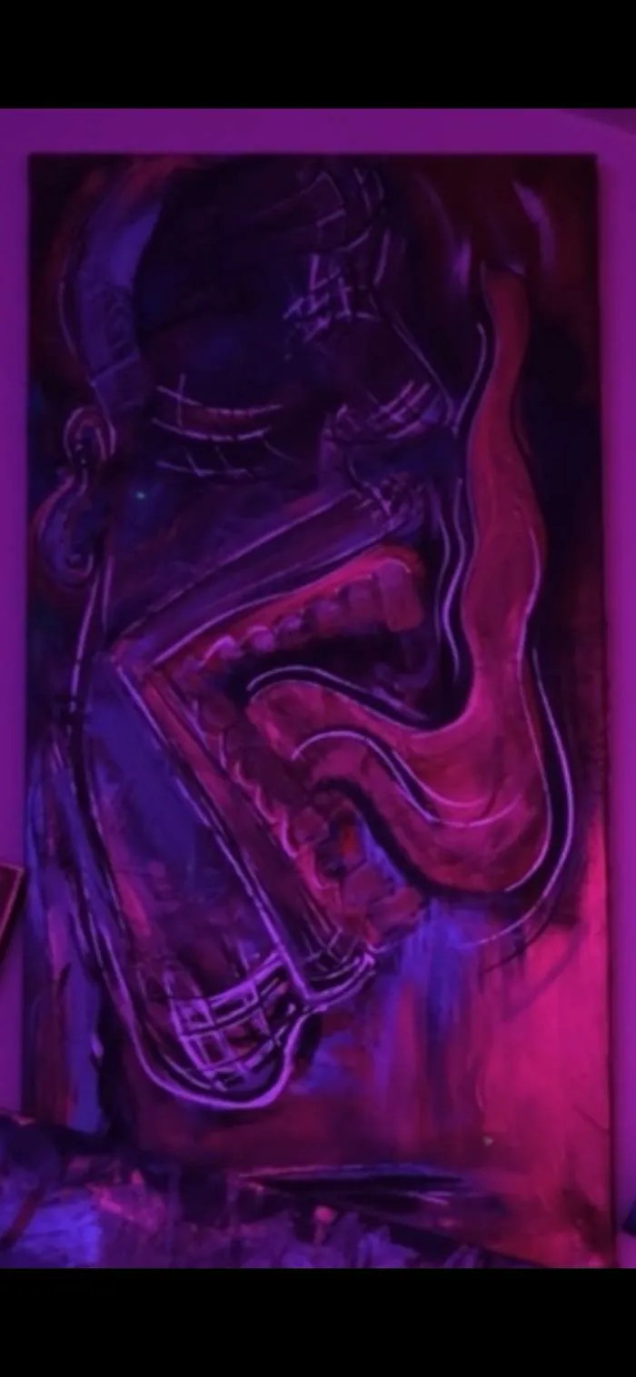 Way to Fertility, state 03, violet.